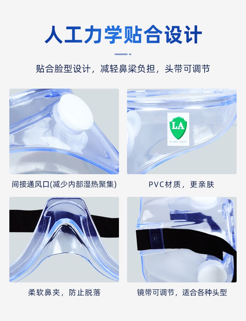 3M 1621AF 防护眼罩 （无色镜片，防雾、防紫外线）